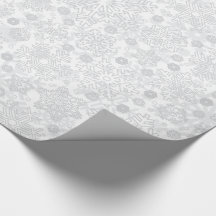 CHRISTMAS SNOWFLAKES PATTERN | WRAPPING PAPER