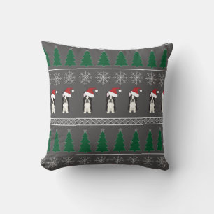 Christmas Snowflakes, Santa Dog, Tree Cushion