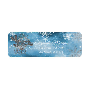 Christmas Snowflakes,Silver Christmas Bell