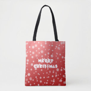 Christmas Snowflakes Tote Bag
