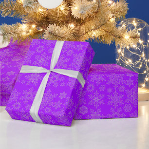 Christmas Snowflakes Wrapping Paper