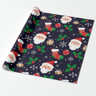 Christmas Snowflakes Wrapping Paper