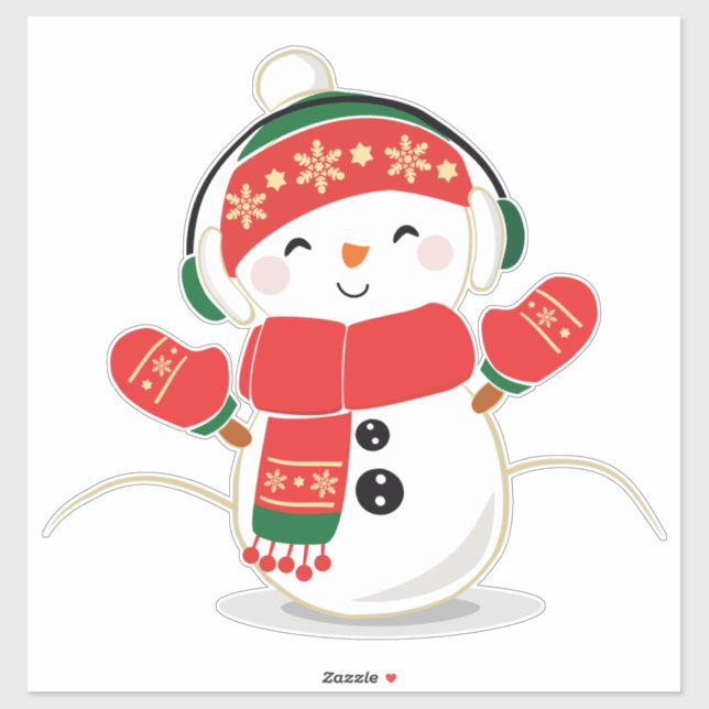 Christmas Snowman (Sheet)