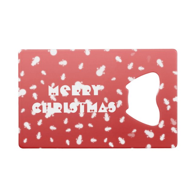 Christmas Snowman (Front (Horizontal))