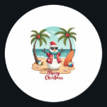 christmas Snowman (1) Classic Round Sticker<br><div class="desc">christmas Snowman (1)</div>