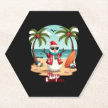 christmas Snowman (1) Paper Coaster<br><div class="desc">christmas Snowman (1)</div>