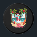 christmas Snowman (2) Magnet<br><div class="desc">christmas Snowman (2)</div>