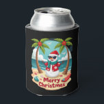 christmas Snowman (4) Can Cooler<br><div class="desc">christmas Snowman (4)</div>