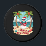 christmas Snowman (4) Magnet<br><div class="desc">christmas Snowman (4)</div>