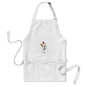 Christmas Snowman Apron