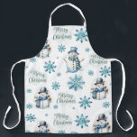 Christmas Snowman  Apron<br><div class="desc">Christmas Snowman Apron</div>