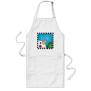 Christmas Snowman apron