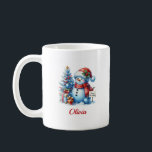 Christmas Snowman Coffee Mug<br><div class="desc">Christmas snowman mug.</div>