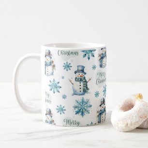 Christmas Snowman  Coffee Mug