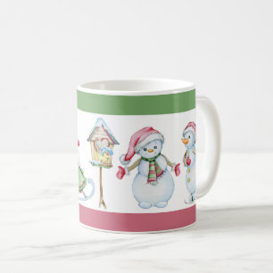 Christmas Snowman Coffee Mug