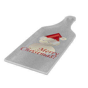 Christmas Snowman Cutting Board