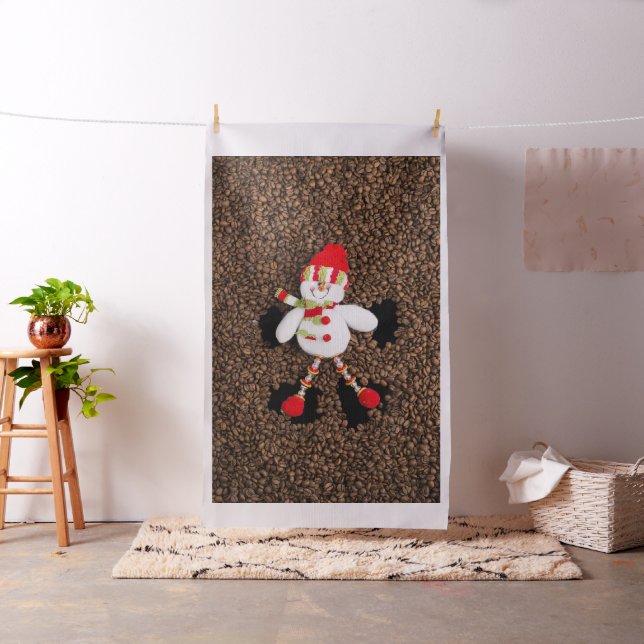 Christmas snowman decoration fabric (In Situ)