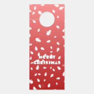 Christmas Snowman Door Hanger