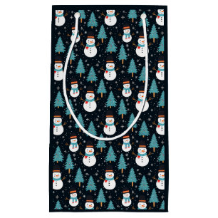Christmas Snowman gift bag