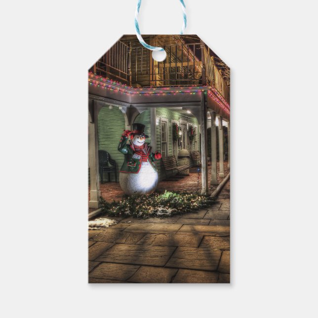 Christmas Snowman Gift Tags (Front)