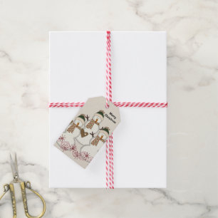 Christmas Snowman Gift Tags 