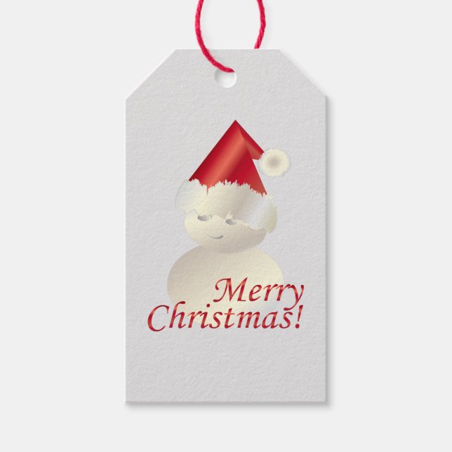 Christmas Snowman Gift Tags (Front)