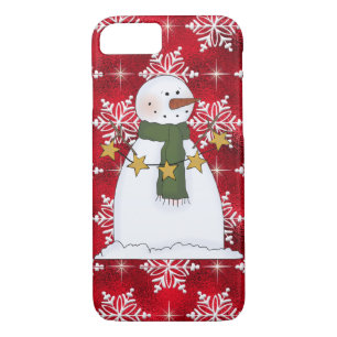 Christmas snowman iPhone 7 barely there case