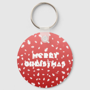 Christmas Snowman Key Ring