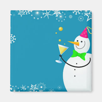 Christmas Snowman Magnet
