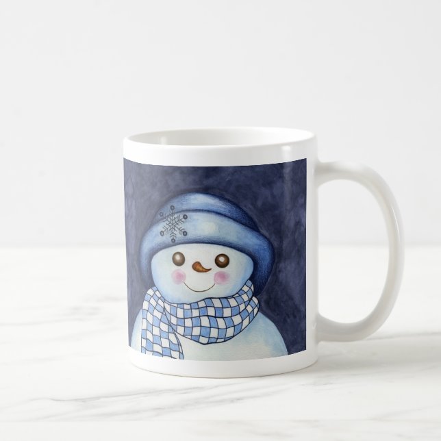 Christmas Snowman Mug (Right)