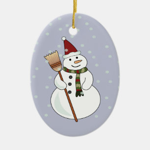 Christmas Snowman Ornament