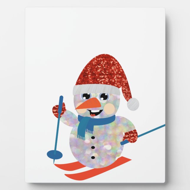 christmas snowman plaque (Front)