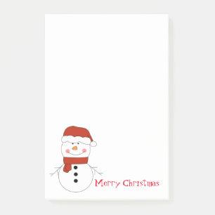 Christmas Snowman Post-it-Notes Post-it Notes