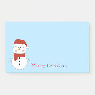 Christmas Snowman Post-it-Notes Post-it Notes