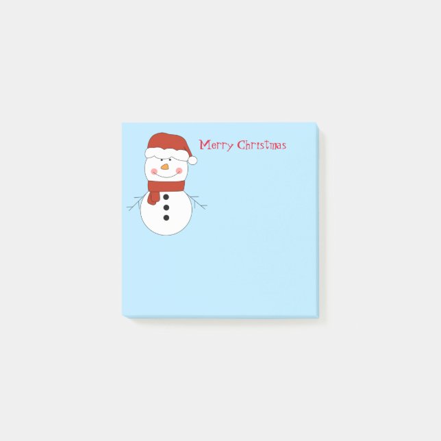 Christmas Snowman Post-it-Notes Post-it Notes (Front)