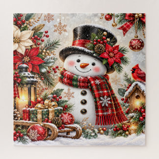 Christmas Snowman Puzzle