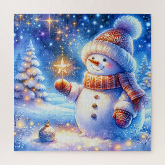 Christmas Snowman Puzzle