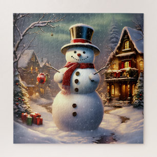 Christmas Snowman Puzzle