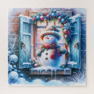 Christmas Snowman Puzzle