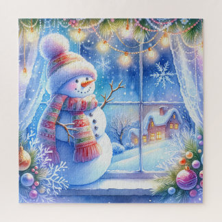 Christmas Snowman Puzzle