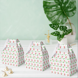 Christmas Snowman Santa Favour Box