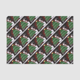 Christmas Snowman Surprise Holidays Tissue Paper