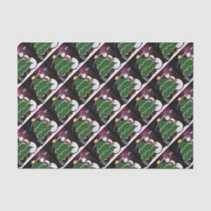 Christmas Snowman Surprise Holidays Tissue Paper