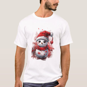 Christmas snowman T-Shirt