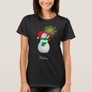 Christmas Snowman  T-Shirt