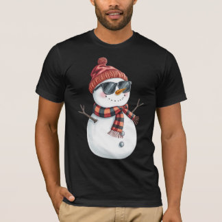 Christmas snowman  T-Shirt