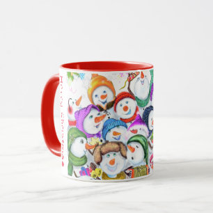 Christmas Snowmans Mug