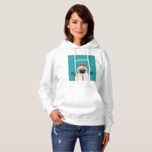 Christmas SnowPug Hoodie