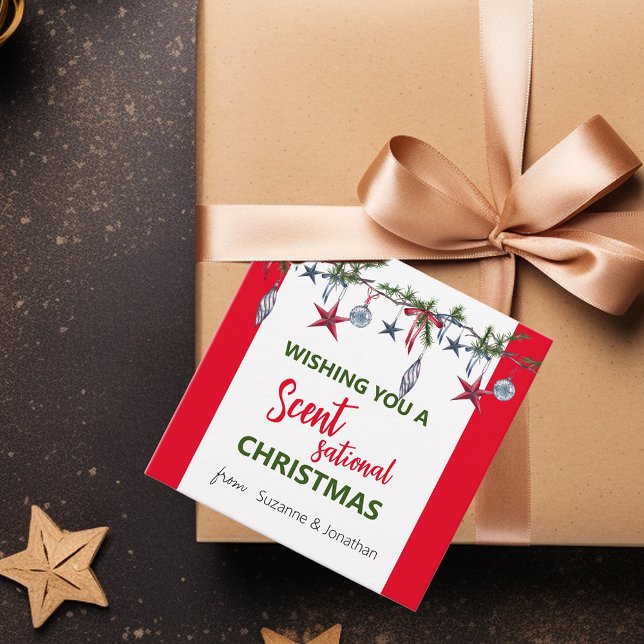 Christmas Soap Candle Scentsational  Favour Tags (Creator Uploaded)