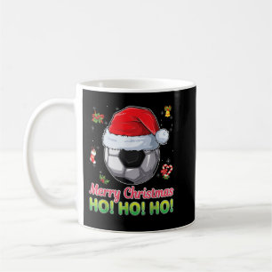 Christmas Soccer Ball Sport Xmas Boys Men Santa Sw Coffee Mug